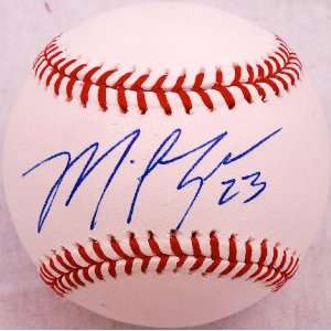  Signed Michael Taylor Baseball   Autographed Baseballs 