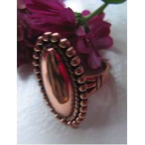  Solid Copper Ring Cr6313 Size 6 