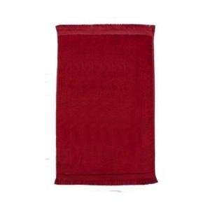  Terry Town Premium Fringed Velour Golf Towel   Red: Home 