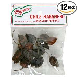 Mojave Chili Habanero, .25 Ounce Bags Grocery & Gourmet Food