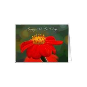  Mexican Sunflower, Happy 30th Birthday Card: Toys & Games