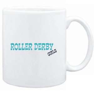  Mug White  Roller Derby GIRLS  Sports