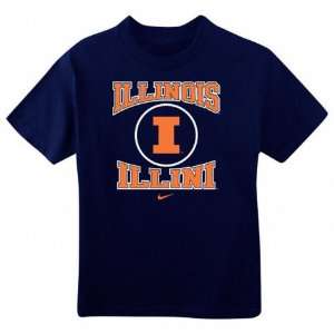  Toddler Illinois Fighting Illini I Logo Tshirt