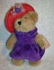 Boyds Bears R. H. Lotsafun Red Hat Society Bear Ornament