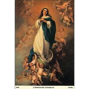  (4x6) Immaculate Conception religious POSTCARD Virgin Mary 