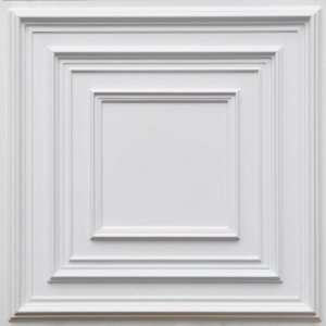 222 Drop in Ceiling Tile   White Matte: Home Improvement