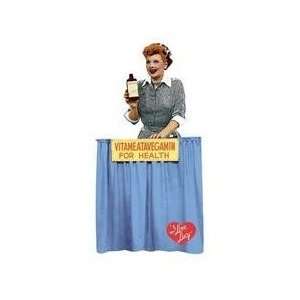   Love Lucy Vitameatavegamin Die cut Blank Note Card: Office Products