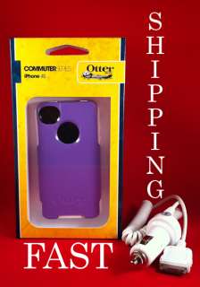 OTTERBOX COMMUTER CASE FOR IPHONE 4 4 G 4S 4 S ~ PURPLE OTTER BOX w 