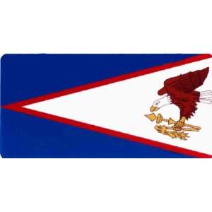  AMERICAN SAMOA FLAG License Plate 924 Patio, Lawn 