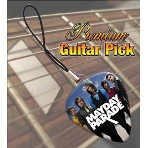  Mayday Parade Premium Guitar Pick Phone Charm: Musical 