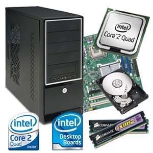  Intel DG41RQ Quad Core Barebone Kit: Computers 