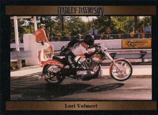 Harley Davidson Motorcycle Professional Racer Lori Volmert Pro Stock 