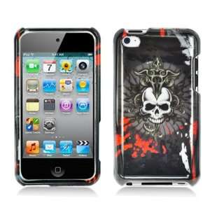  Apple Ipod Touch 4th Generation Blood Skull 2D Design in 