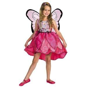  Kids Deluxe Barbie Mariposa Toddler Butterfly Costume 