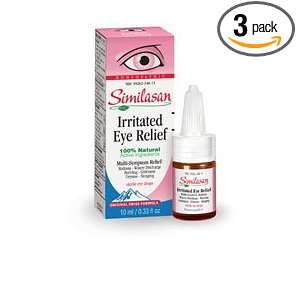  Similasan Irritated Eye Relief, .33 Ounce Bottles (Pack of 