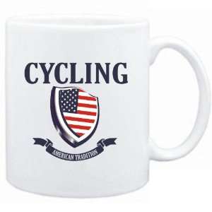  Mug White  Cycling   American Tradition  Sports Sports 