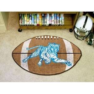   By FANMATS Jackson State University Football Rug: Sports & Outdoors