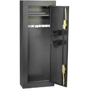  Homak® 8   Gun Security Cabinet, GLOSS BLACK