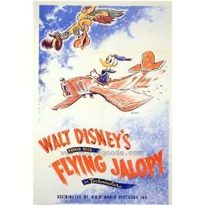  Flying Jalopy Poster Movie 27x40: Home & Kitchen
