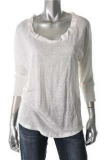 Joie NEW White Linen Tunic Sale Top S  