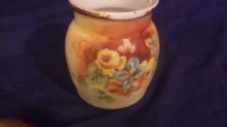 Biscuit Jar Gold Trim Ginger Jar Floral Ceramic Lid Cookie Jar Home 