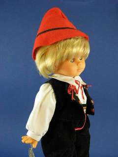 Liebermann Elegance 17 Vinyl Doll   Blonde Bavarian Boy  