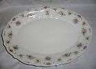 CT TIELSCH OVAL SERVING PLATTER COUNTRY FRENCH, CHIC WH