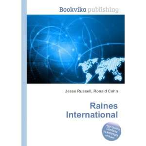  Raines International Ronald Cohn Jesse Russell Books