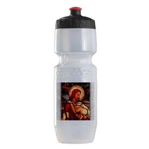  Trek Water Bottle Clr BlkRed Jesus Christ with Lamb 