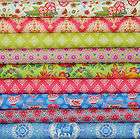 Tradewinds by Lily Ashbury for Moda~9 DIFFERENT FAT QUARTERS~Vivid 