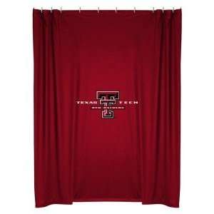  Best Quality Locker Room Shower Curtain   Texas Tech Red 