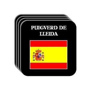 Spain [Espana]   PUIGVERD DE LLEIDA Set of 4 Mini Mousepad Coasters