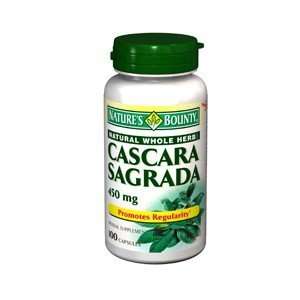  NB CASCARA SAGRADA 450MG 100CP NATURES BOUNTY Health 