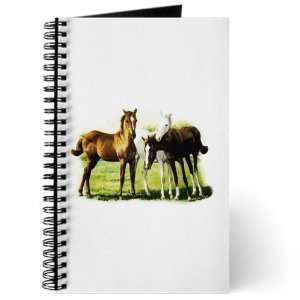  Journal (Diary) with Trio of Horses on Cover: Everything 