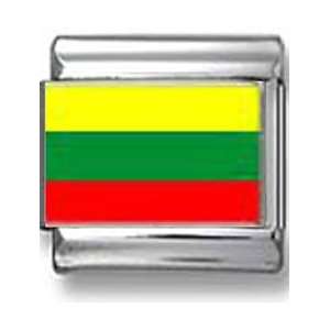  Lithuanian Flag Italian charm Jewelry