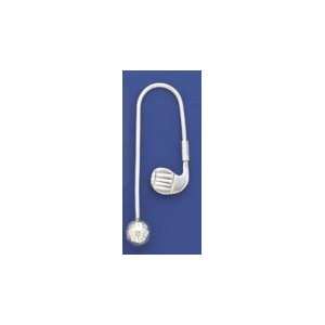  Silver Golf Club Key Ring: Office Products