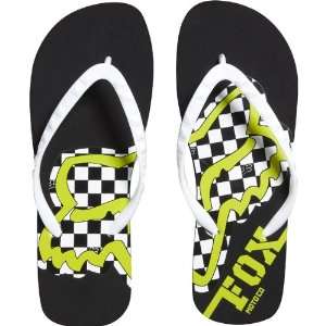  Fox Racing Check Point Flip Flop Girls Sandal Racewear 