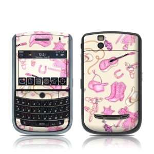  Cowgirl Design Skin Decal Sticker for Blackberry Tour 9630 