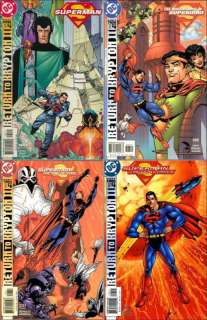 Superman Return To Krypton II Part 1 4 Comic Set  