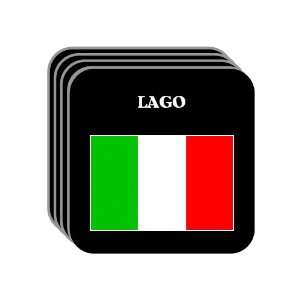 Italy   LAGO Set of 4 Mini Mousepad Coasters Everything 