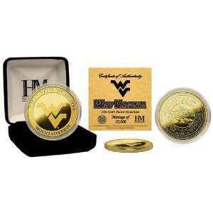  NCAA West Virginia Mountaineers 24KT Gold Coin: Sports 