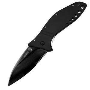  Kershaw Knives Mini Cyclone with Black ComboEdge Sandvik 