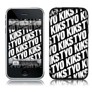   Skins MS KIKS10001 iPhone 2G 3G 3GS  KIKS TYO  Logo Skin Electronics