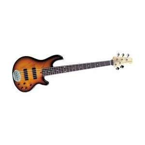  Lakland Skyline 55 01 5 String Bass Guitar (Natural Maple 