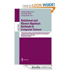 Relational and Kleene Algebraic Methods in Computer Science 7th 