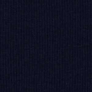   Cotton Blend Rib Knit Navy Fabric By The Yard: Arts, Crafts & Sewing