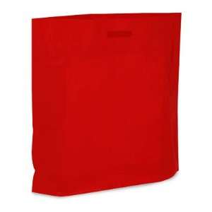  20 x 20 x 5 2 Mil Red Die Cut Handle Bags Health 