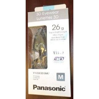 Panasonic TY EW3D3MU 3D Active Shutter Eyewear for Panasonic 3D HDTVs 