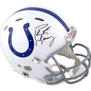  Autographed Peyton Manning Helmet   Authentic 
