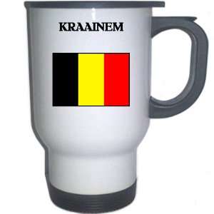  Belgium   KRAAINEM White Stainless Steel Mug Everything 